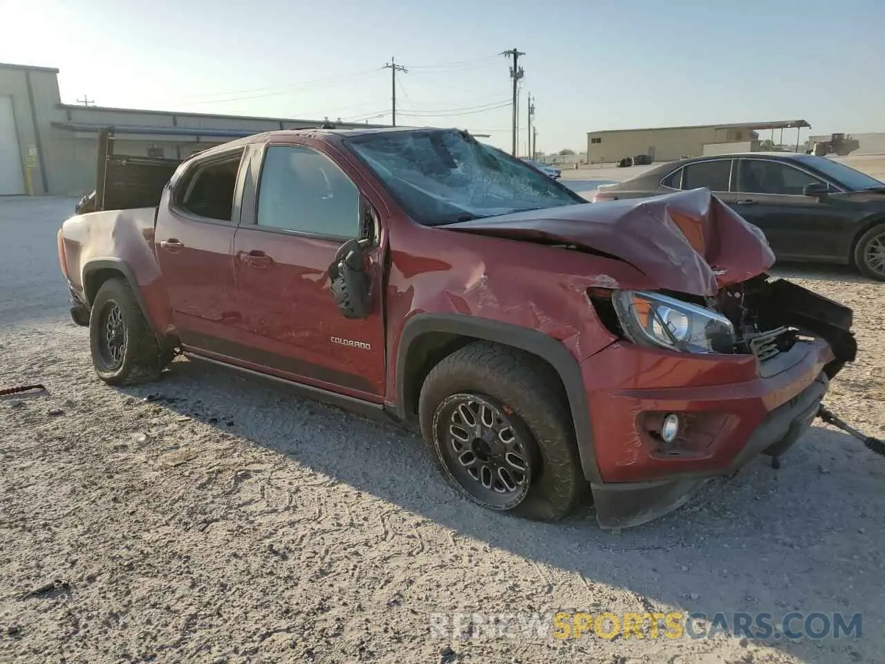 4 Фотография поврежденного автомобиля 1GCGTDEN3L1202170 CHEVROLET COLORADO 2020