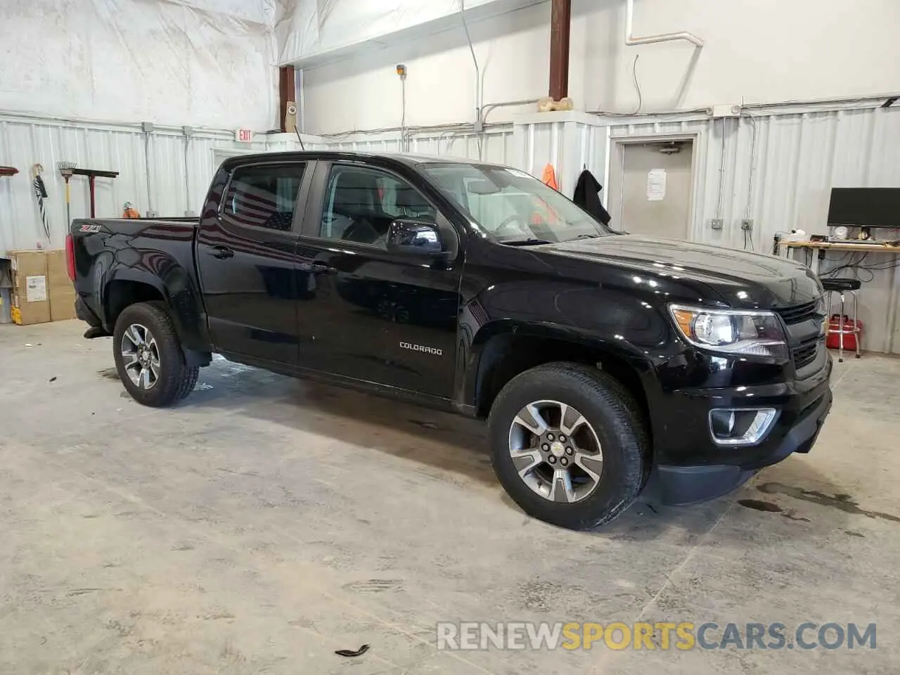 4 Фотография поврежденного автомобиля 1GCGTDEN5L1107402 CHEVROLET COLORADO 2020