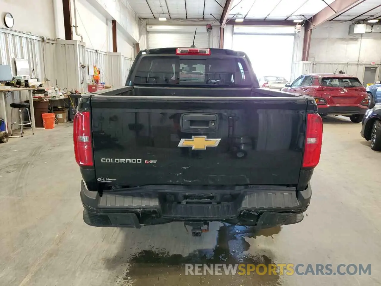 6 Фотография поврежденного автомобиля 1GCGTDEN5L1107402 CHEVROLET COLORADO 2020
