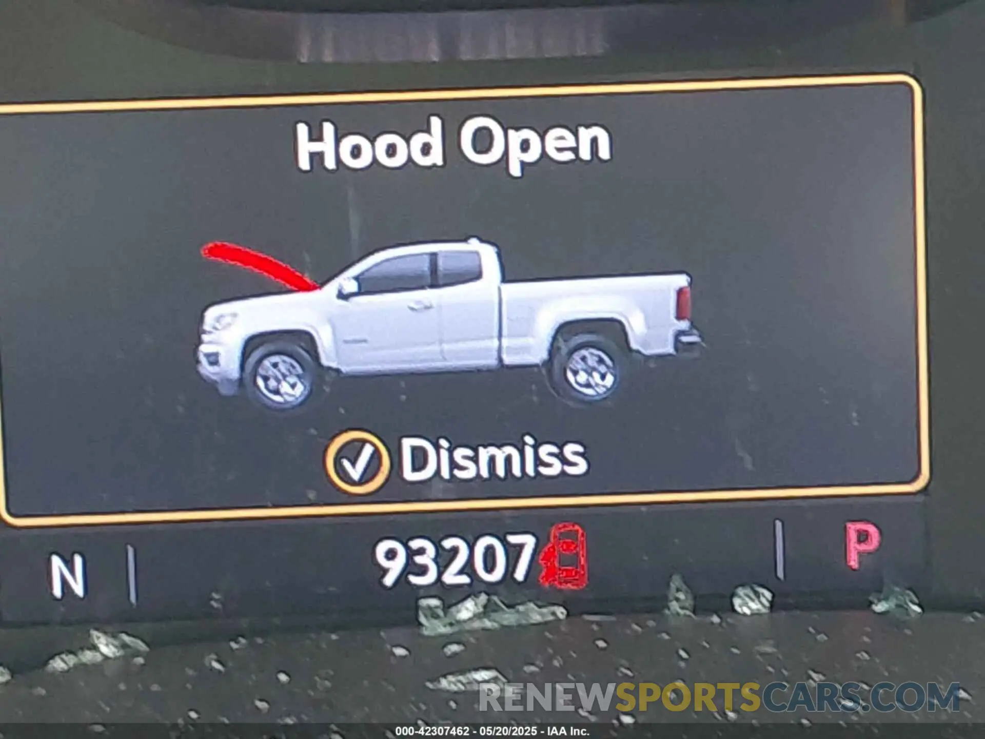 15 Photograph of a damaged car 1GCGTDEN7L1100080 CHEVROLET COLORADO 2020
