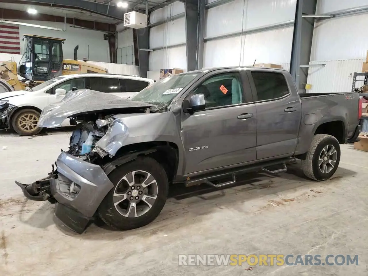1 Photograph of a damaged car 1GCGTDENXL1232556 CHEVROLET COLORADO 2020