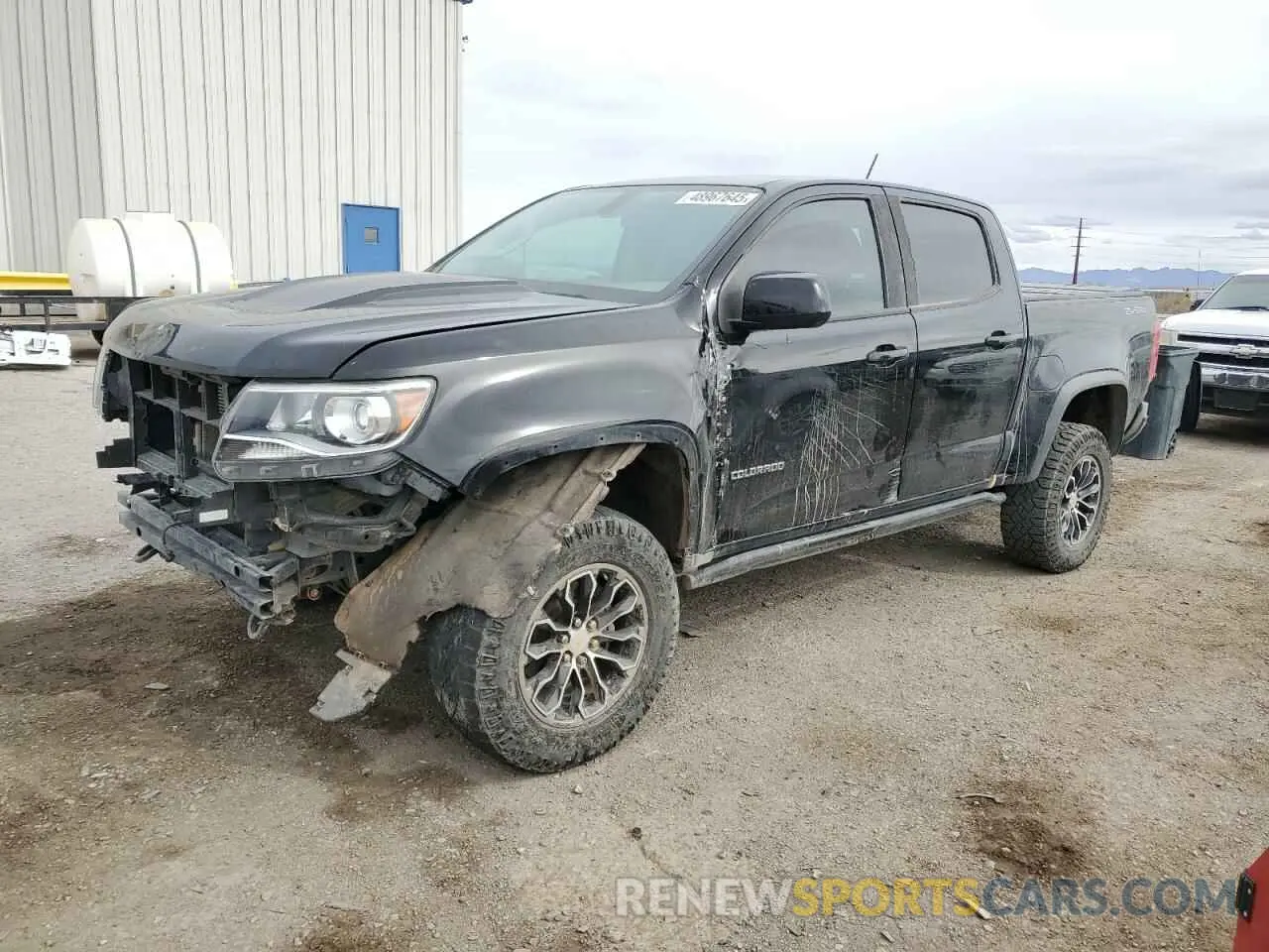 1 Фотография поврежденного автомобиля 1GCGTEEN4L1108305 CHEVROLET COLORADO 2020