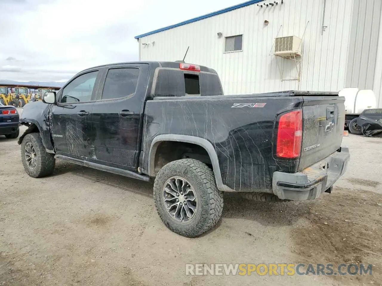 2 Фотография поврежденного автомобиля 1GCGTEEN4L1108305 CHEVROLET COLORADO 2020