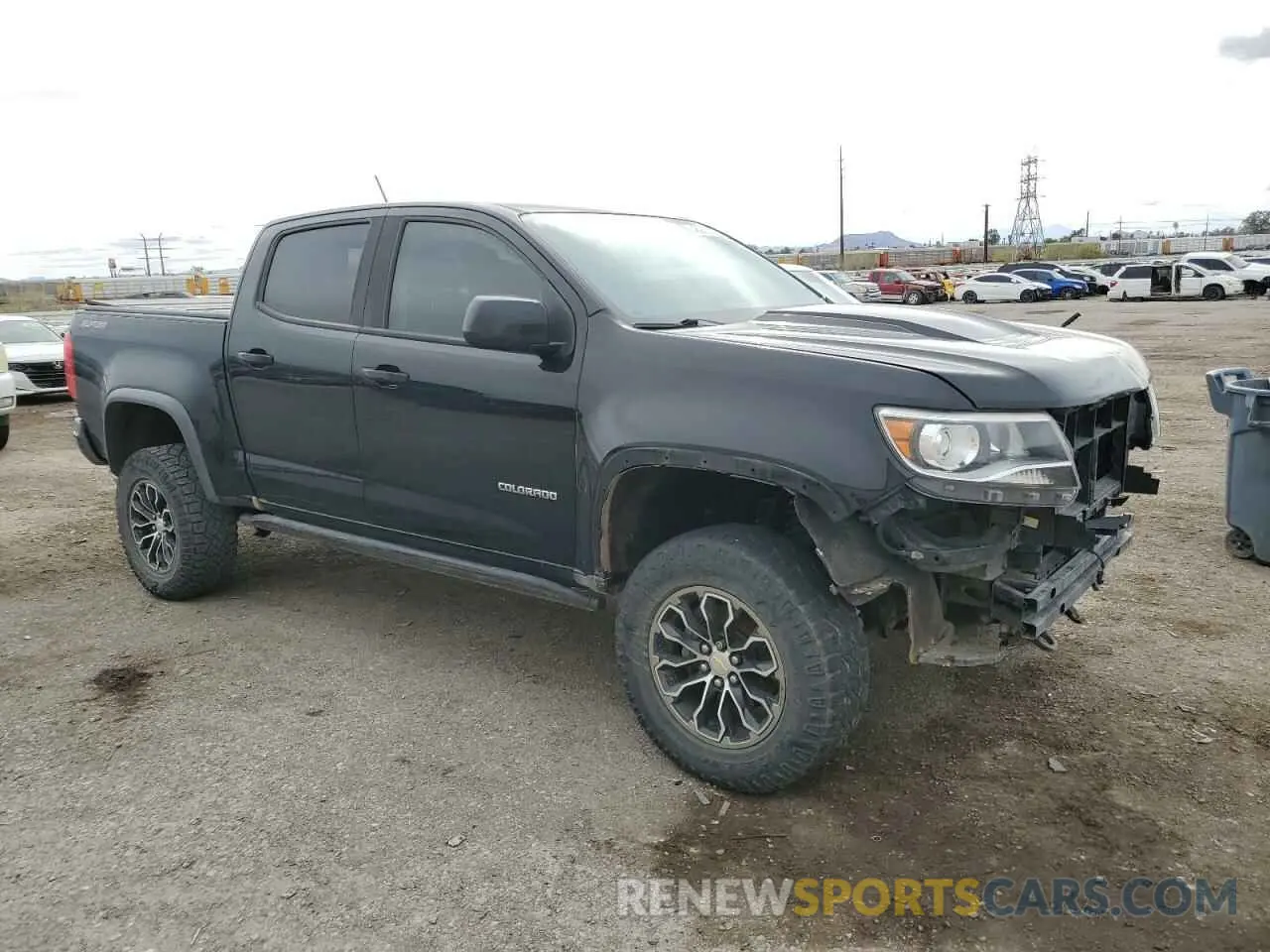 4 Фотография поврежденного автомобиля 1GCGTEEN4L1108305 CHEVROLET COLORADO 2020