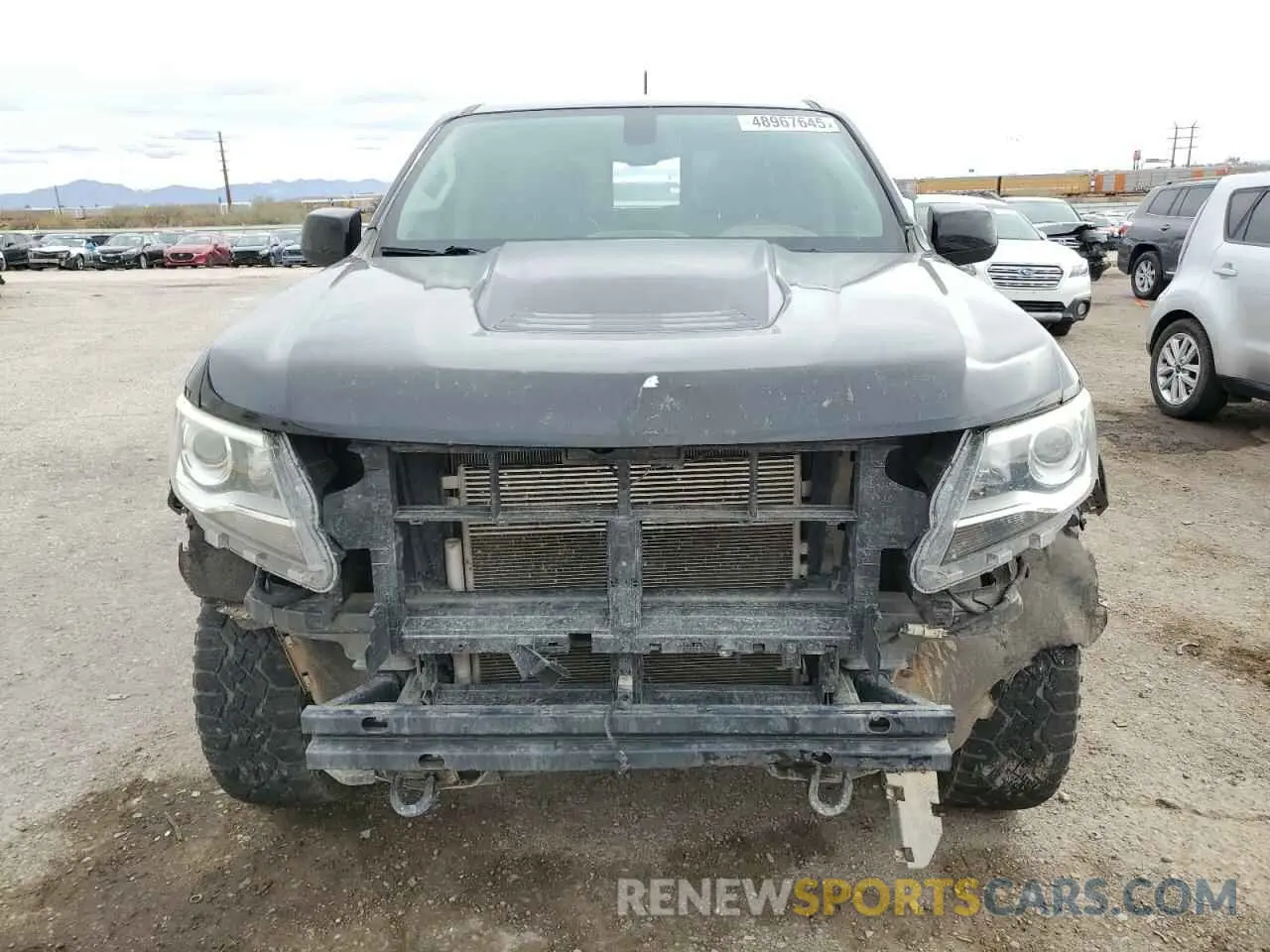 5 Фотография поврежденного автомобиля 1GCGTEEN4L1108305 CHEVROLET COLORADO 2020