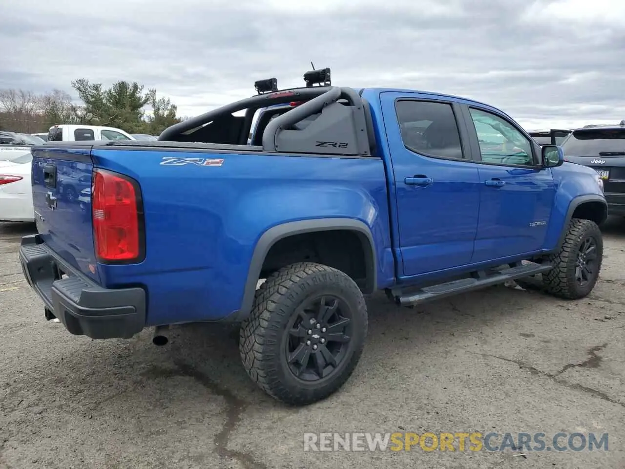 3 Photograph of a damaged car 1GCGTEEN5L1176189 CHEVROLET COLORADO 2020