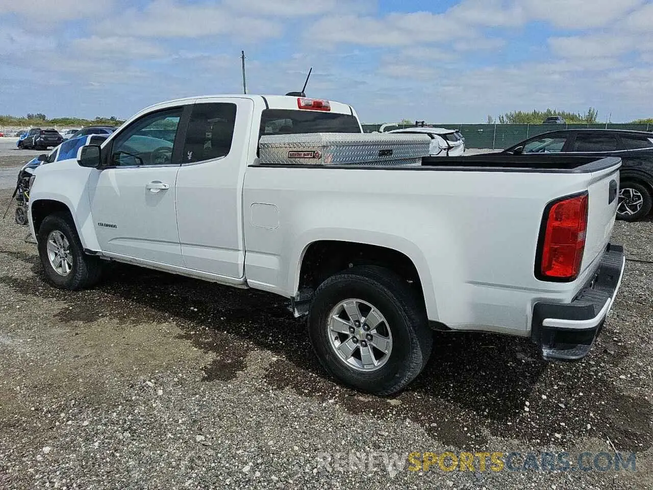 2 Фотография поврежденного автомобиля 1GCHSBEA1L1231675 CHEVROLET COLORADO 2020