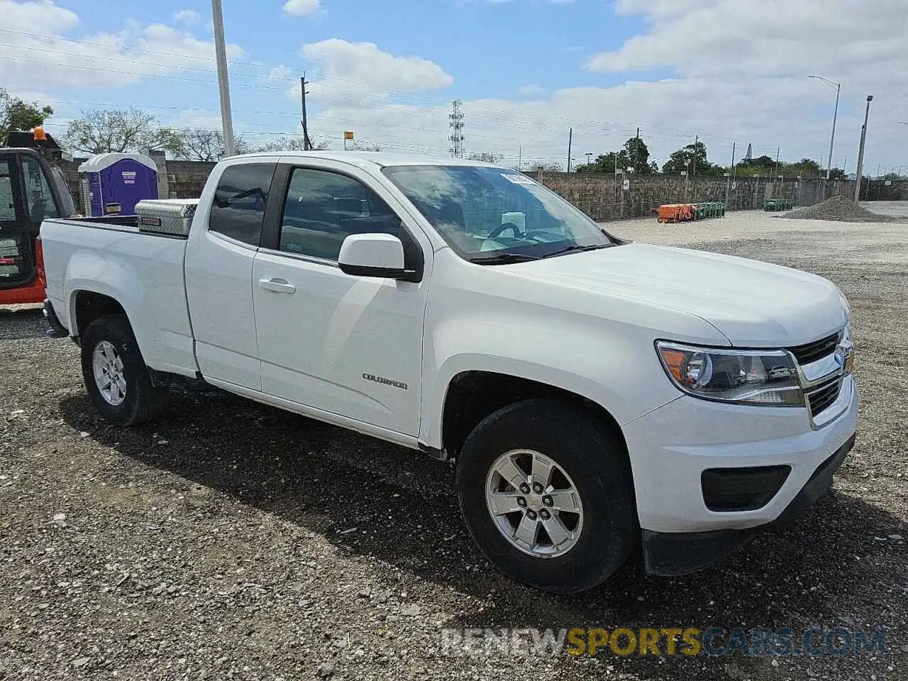 4 Фотография поврежденного автомобиля 1GCHSBEA1L1231675 CHEVROLET COLORADO 2020