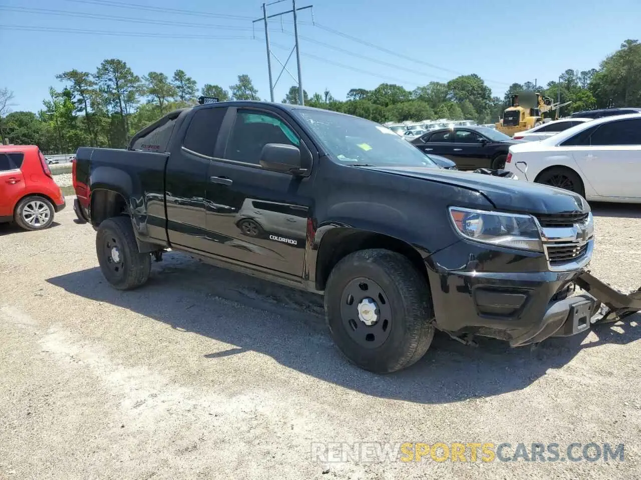 4 Фотография поврежденного автомобиля 1GCHSBEA1L1241428 CHEVROLET COLORADO 2020