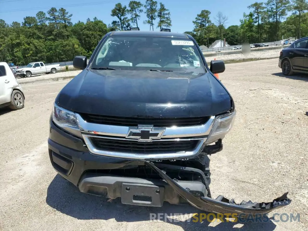 5 Фотография поврежденного автомобиля 1GCHSBEA1L1241428 CHEVROLET COLORADO 2020