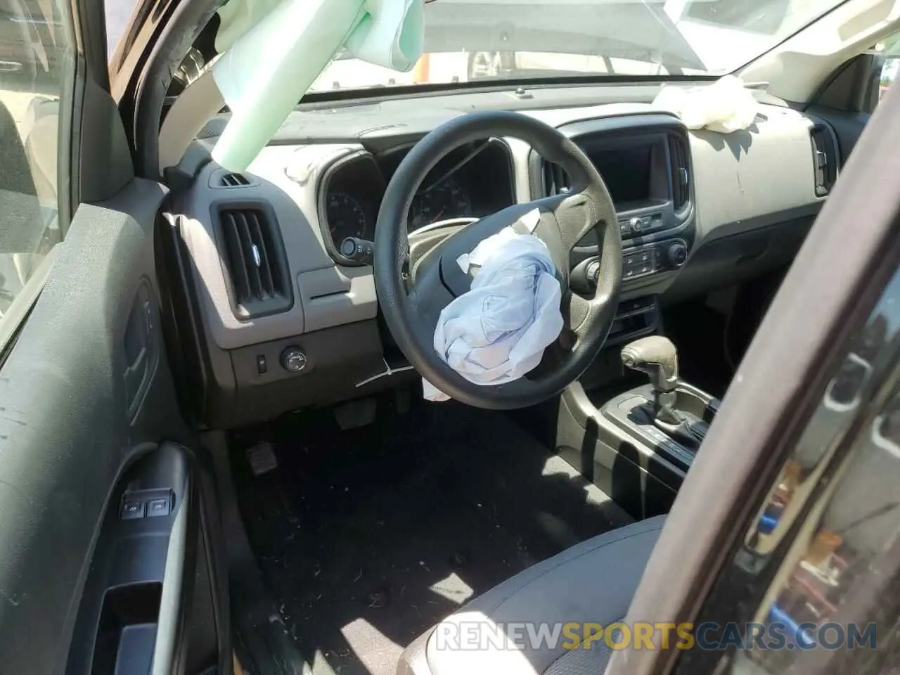 8 Фотография поврежденного автомобиля 1GCHSBEA1L1241428 CHEVROLET COLORADO 2020