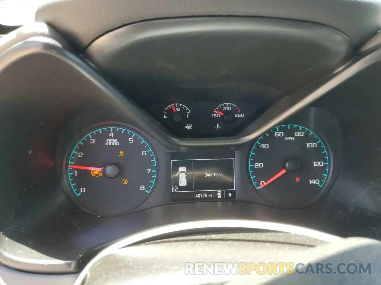 9 Фотография поврежденного автомобиля 1GCHSBEA1L1241428 CHEVROLET COLORADO 2020