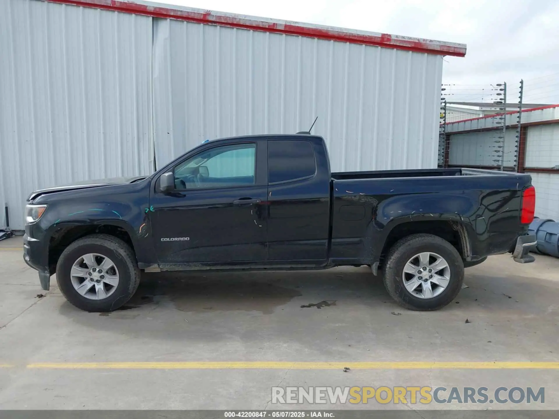 14 Фотография поврежденного автомобиля 1GCHSBEA2L1233743 CHEVROLET COLORADO 2020