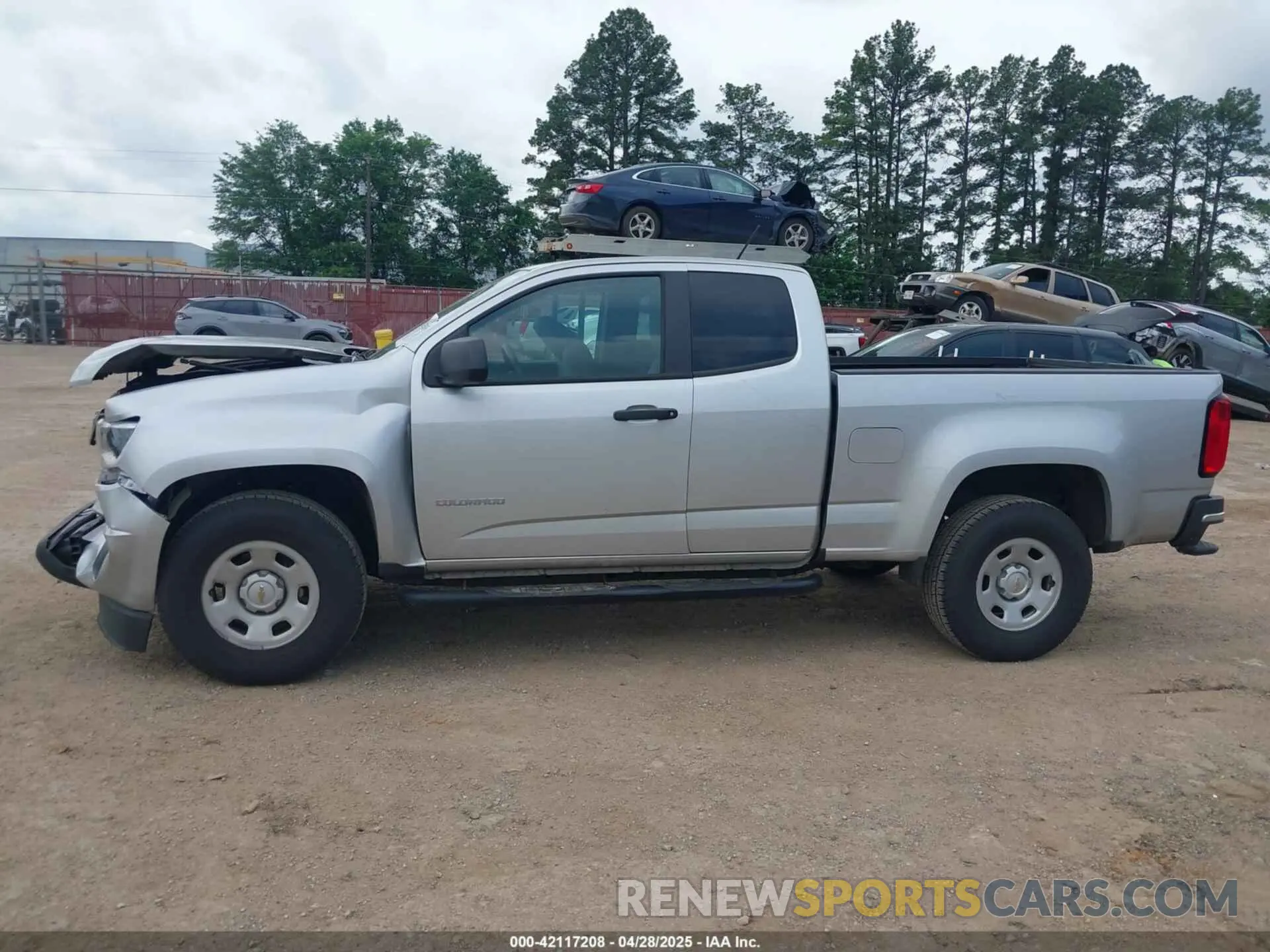 14 Фотография поврежденного автомобиля 1GCHSBEA3L1138351 CHEVROLET COLORADO 2020