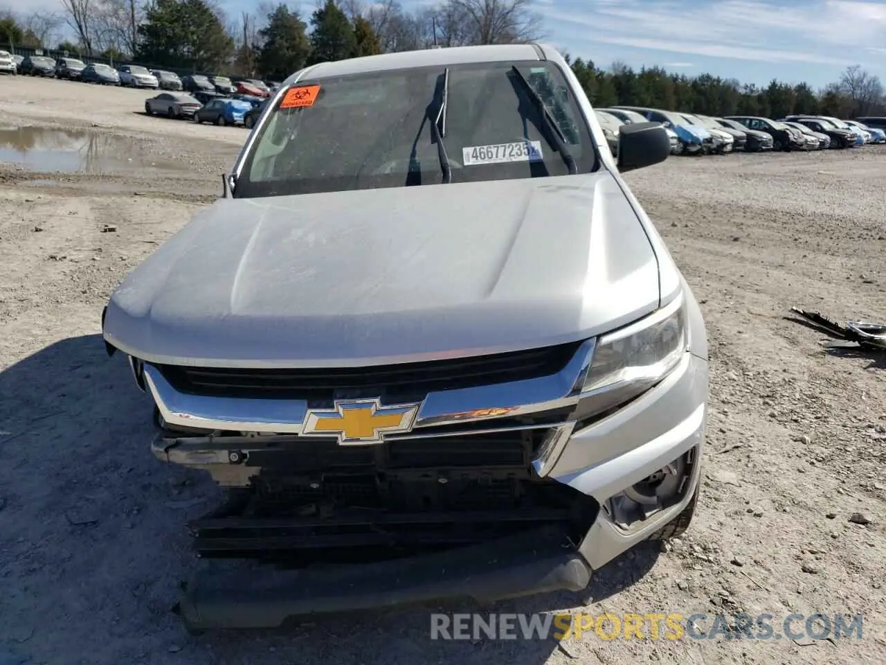 5 Photograph of a damaged car 1GCHSBEA3L1202386 CHEVROLET COLORADO 2020