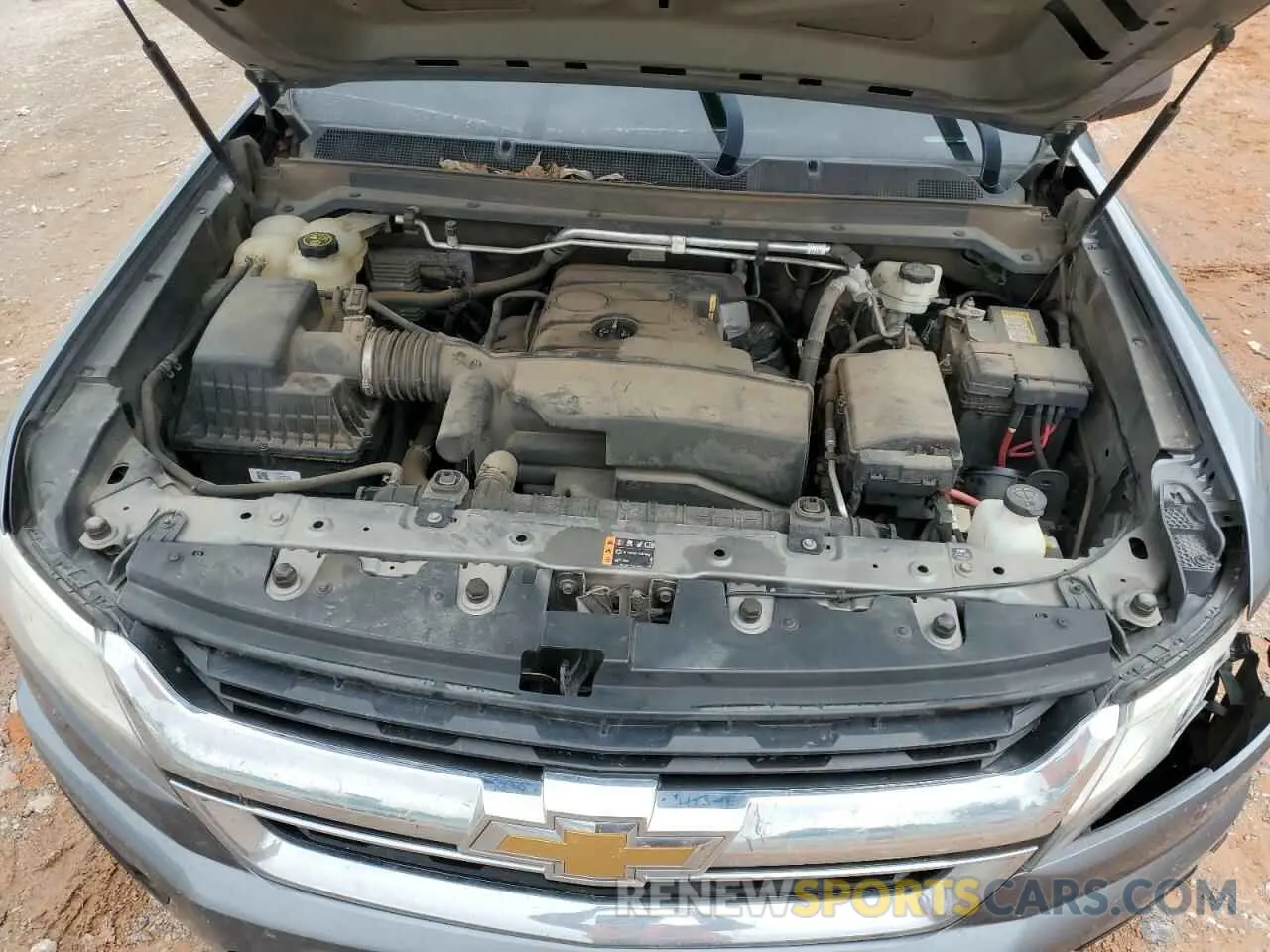 11 Фотография поврежденного автомобиля 1GCHSBEA5L1134401 CHEVROLET COLORADO 2020