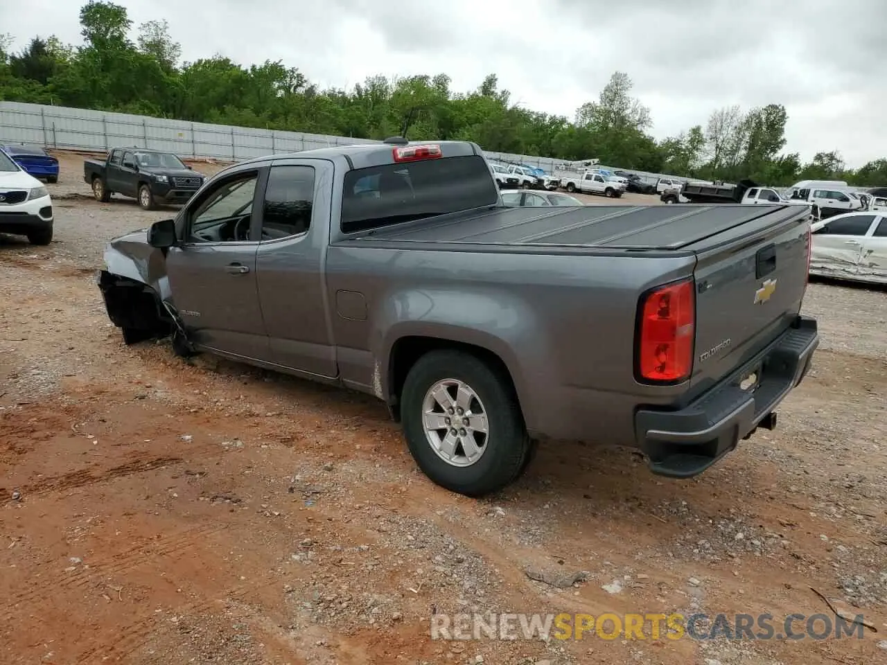2 Фотография поврежденного автомобиля 1GCHSBEA5L1134401 CHEVROLET COLORADO 2020