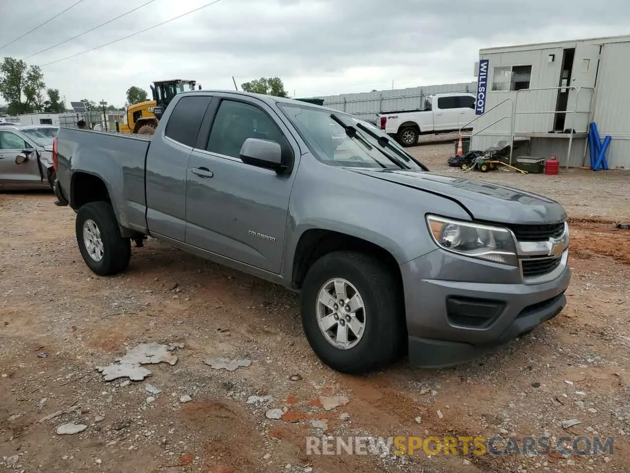 4 Фотография поврежденного автомобиля 1GCHSBEA5L1134401 CHEVROLET COLORADO 2020