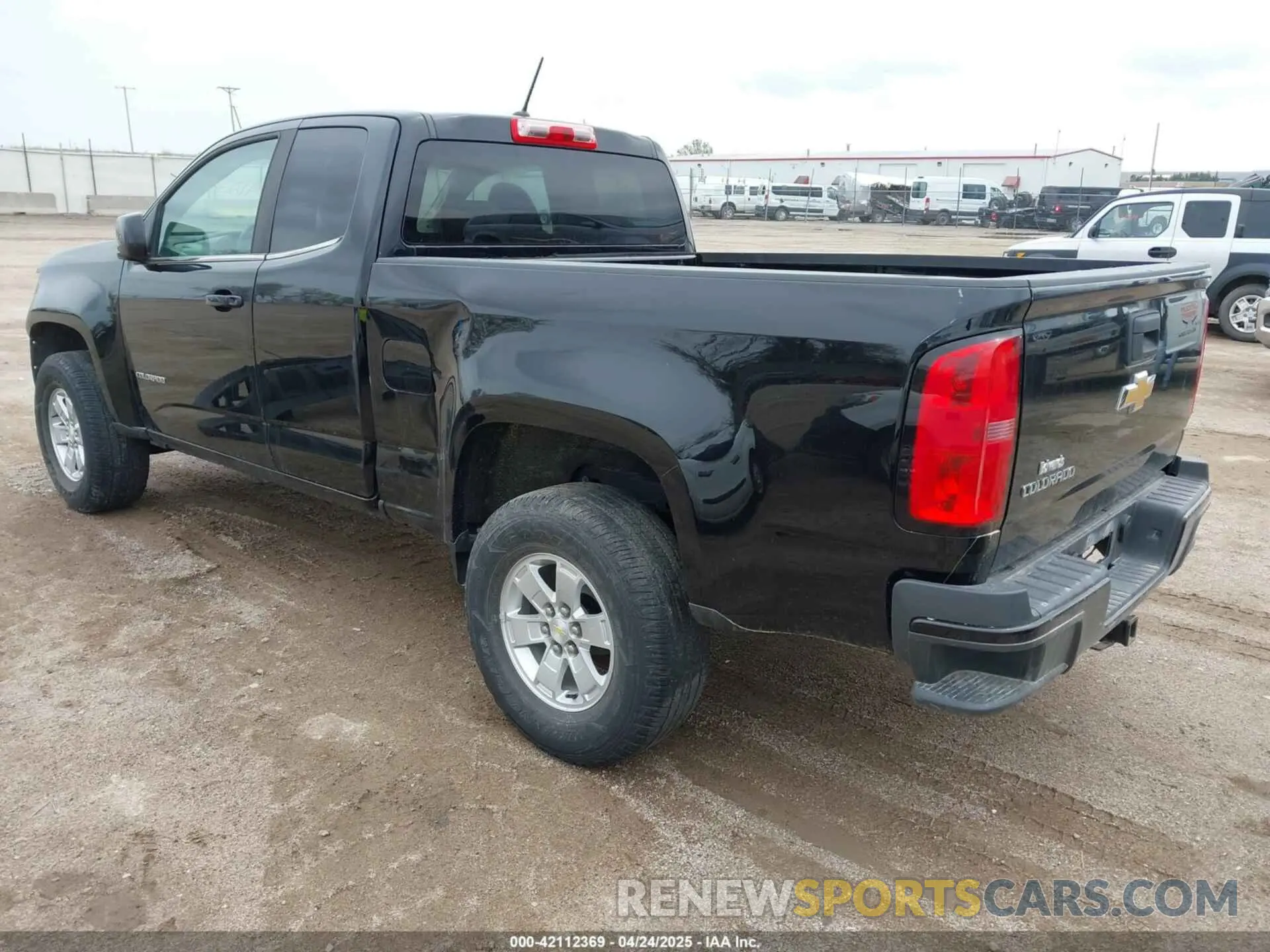 3 Фотография поврежденного автомобиля 1GCHSBEA6L1134780 CHEVROLET COLORADO 2020