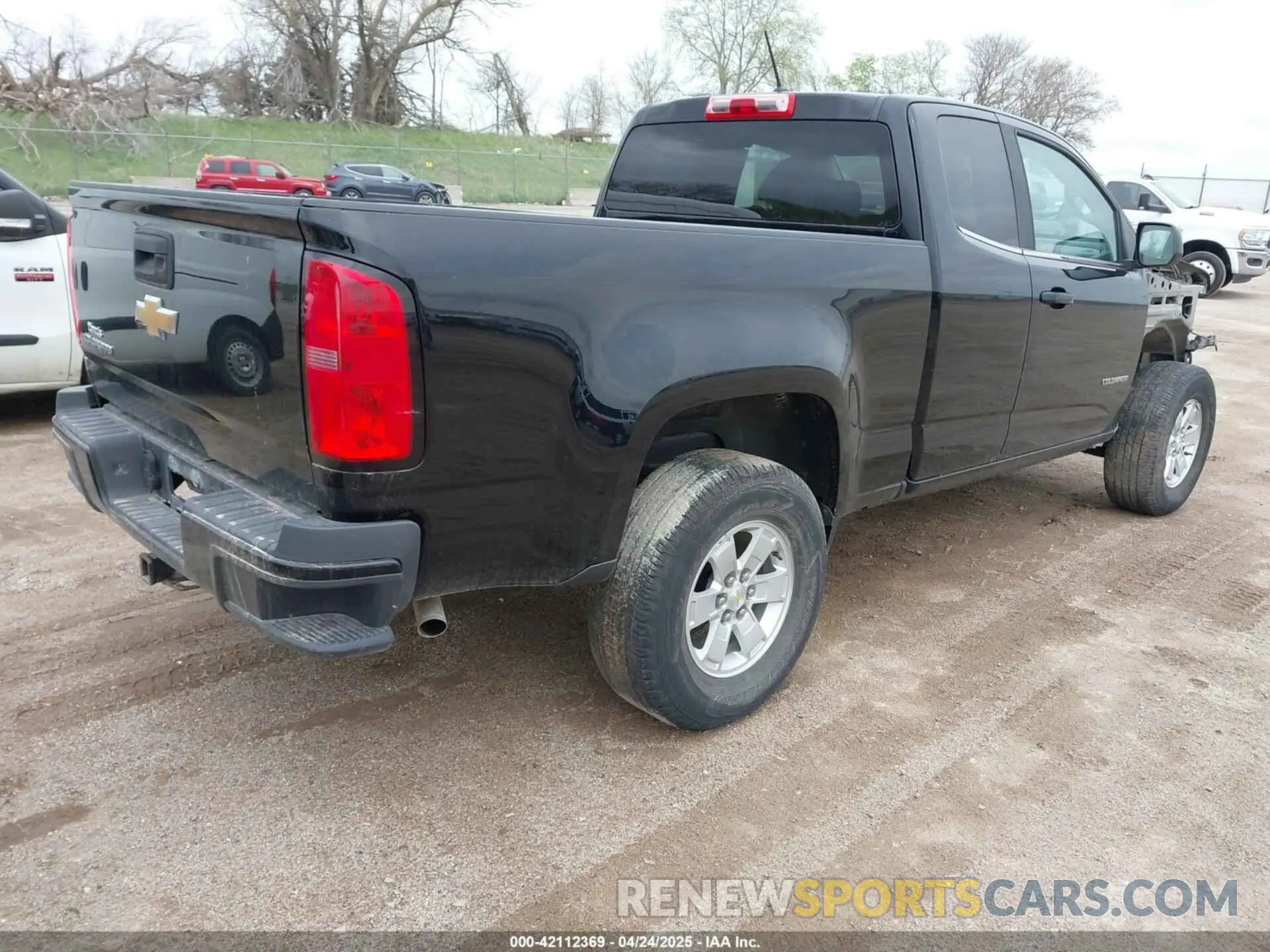 4 Фотография поврежденного автомобиля 1GCHSBEA6L1134780 CHEVROLET COLORADO 2020