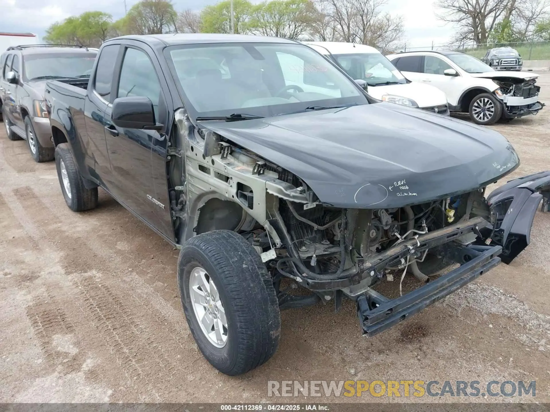 6 Фотография поврежденного автомобиля 1GCHSBEA6L1134780 CHEVROLET COLORADO 2020