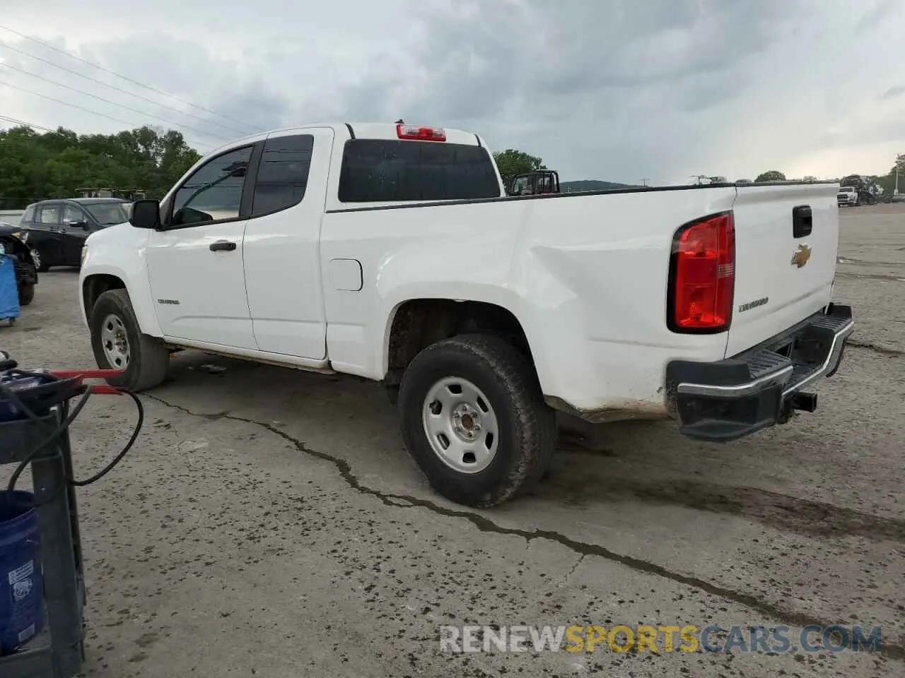 2 Фотография поврежденного автомобиля 1GCHSBEA6L1163390 CHEVROLET COLORADO 2020