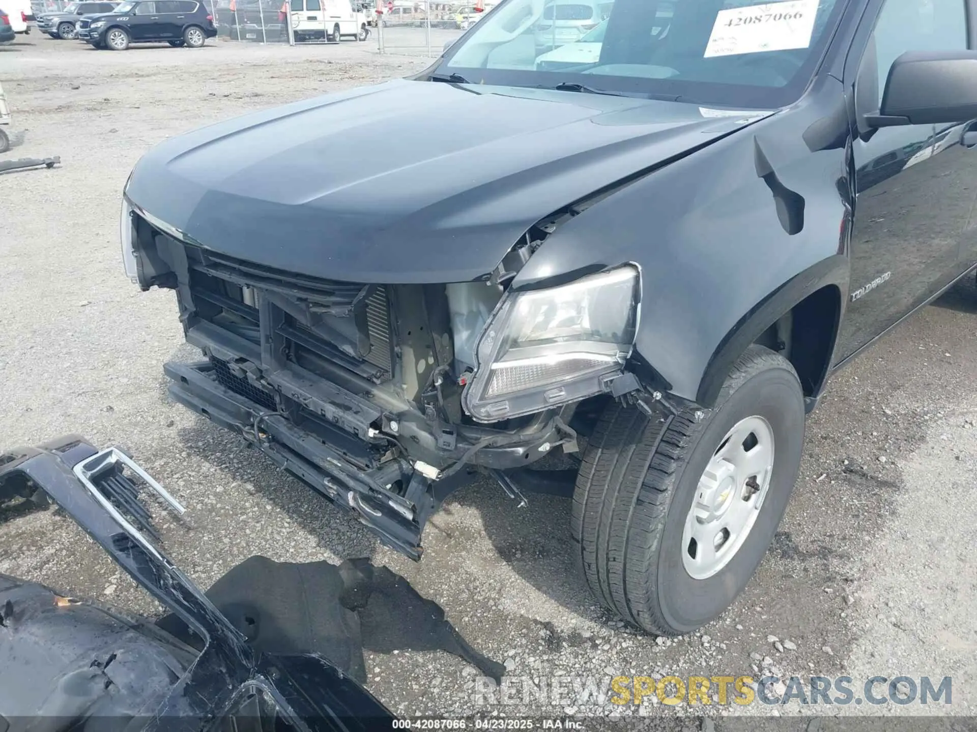 6 Фотография поврежденного автомобиля 1GCHSBEA6L1233776 CHEVROLET COLORADO 2020