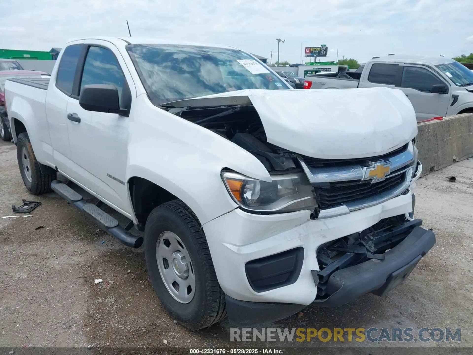 6 Фотография поврежденного автомобиля 1GCHSBEN1L1108302 CHEVROLET COLORADO 2020