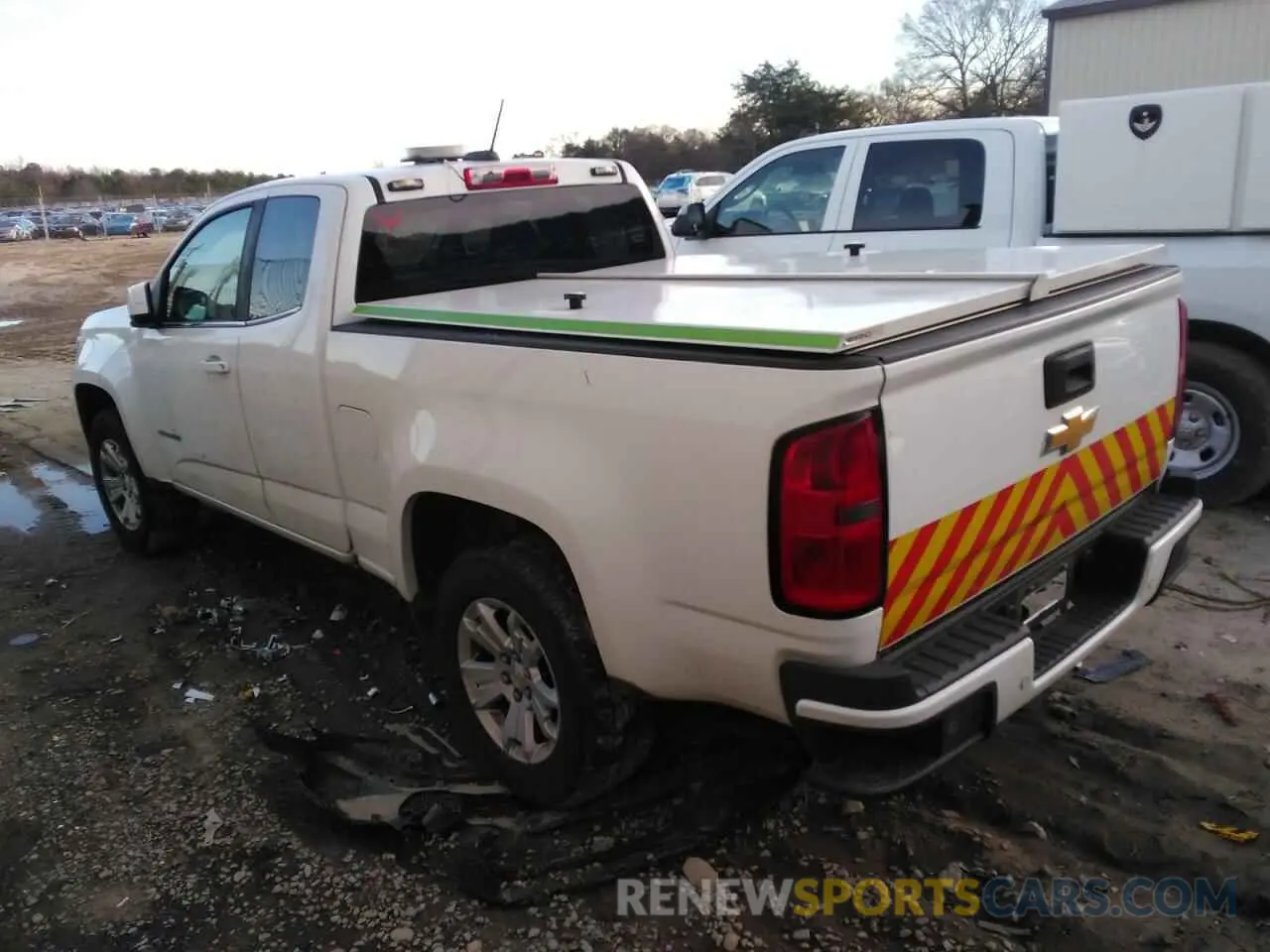 2 Фотография поврежденного автомобиля 1GCHSCEA0L1182300 CHEVROLET COLORADO 2020