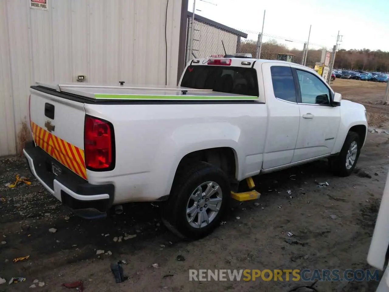 3 Фотография поврежденного автомобиля 1GCHSCEA0L1182300 CHEVROLET COLORADO 2020