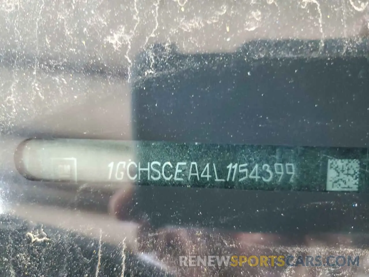 12 Photograph of a damaged car 1GCHSCEA4L1154399 CHEVROLET COLORADO 2020