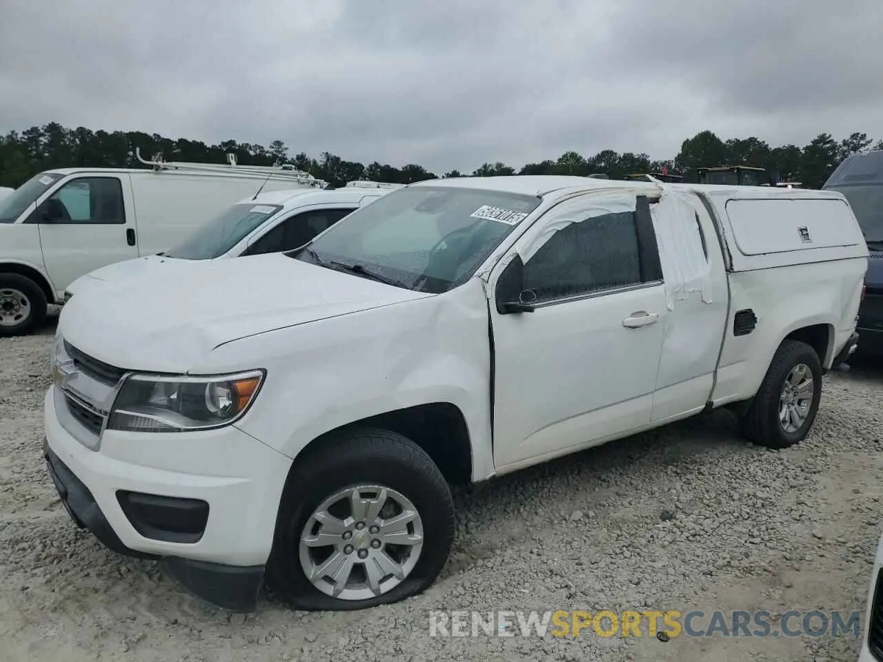 1 Фотография поврежденного автомобиля 1GCHSCEA4L1229974 CHEVROLET COLORADO 2020
