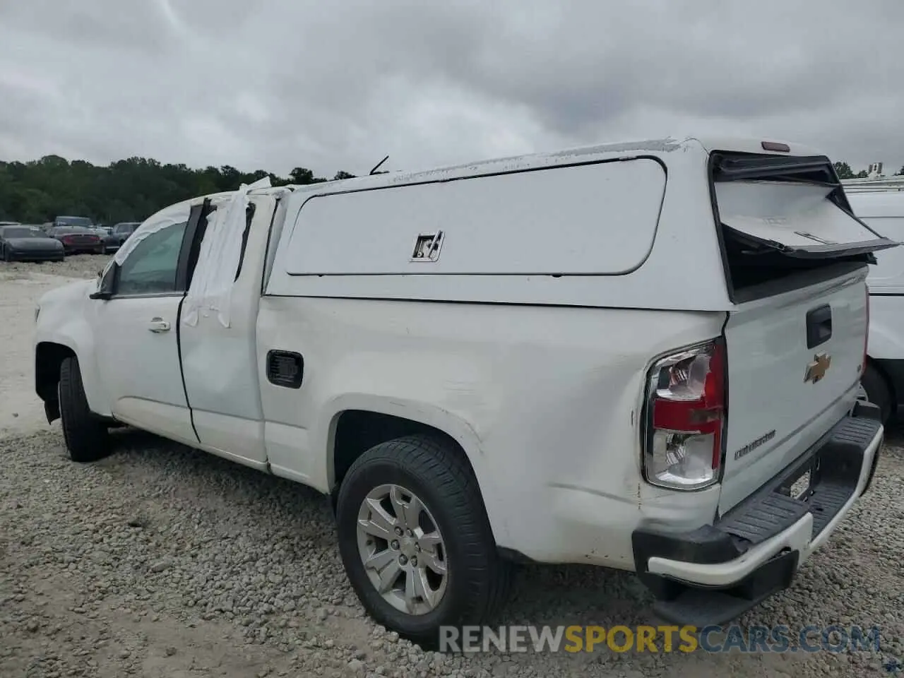 2 Фотография поврежденного автомобиля 1GCHSCEA4L1229974 CHEVROLET COLORADO 2020