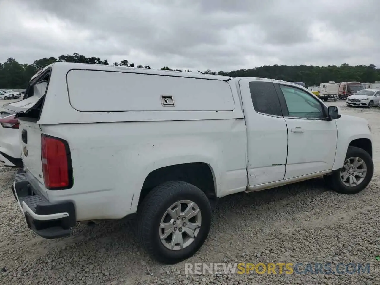 3 Фотография поврежденного автомобиля 1GCHSCEA4L1229974 CHEVROLET COLORADO 2020