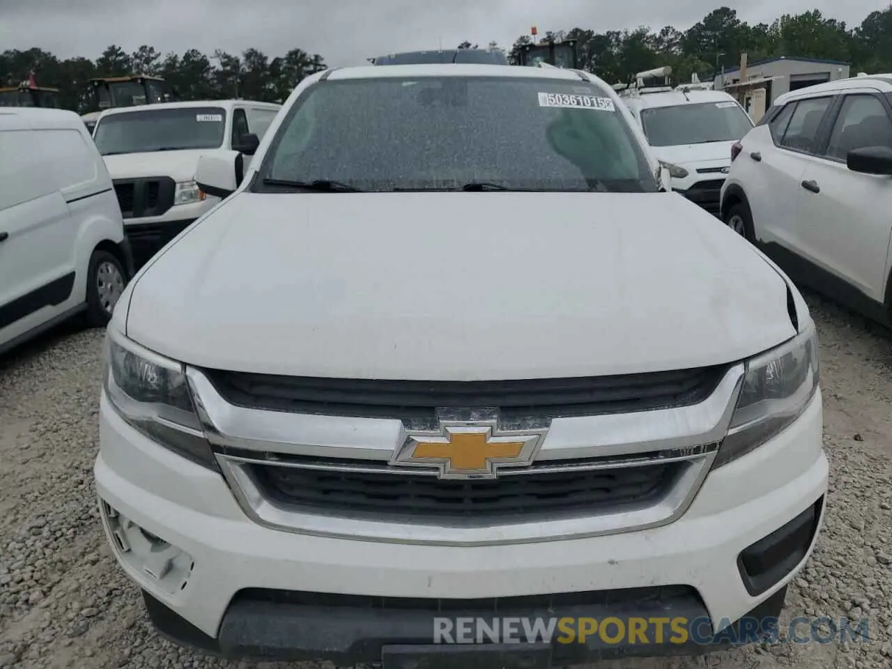 5 Фотография поврежденного автомобиля 1GCHSCEA4L1229974 CHEVROLET COLORADO 2020