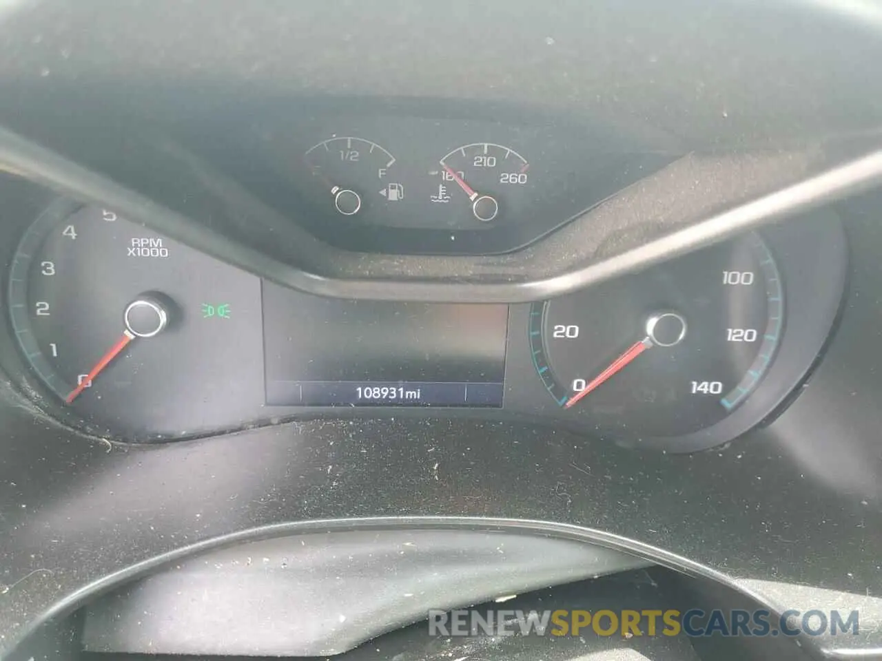 9 Фотография поврежденного автомобиля 1GCHSCEA4L1229974 CHEVROLET COLORADO 2020