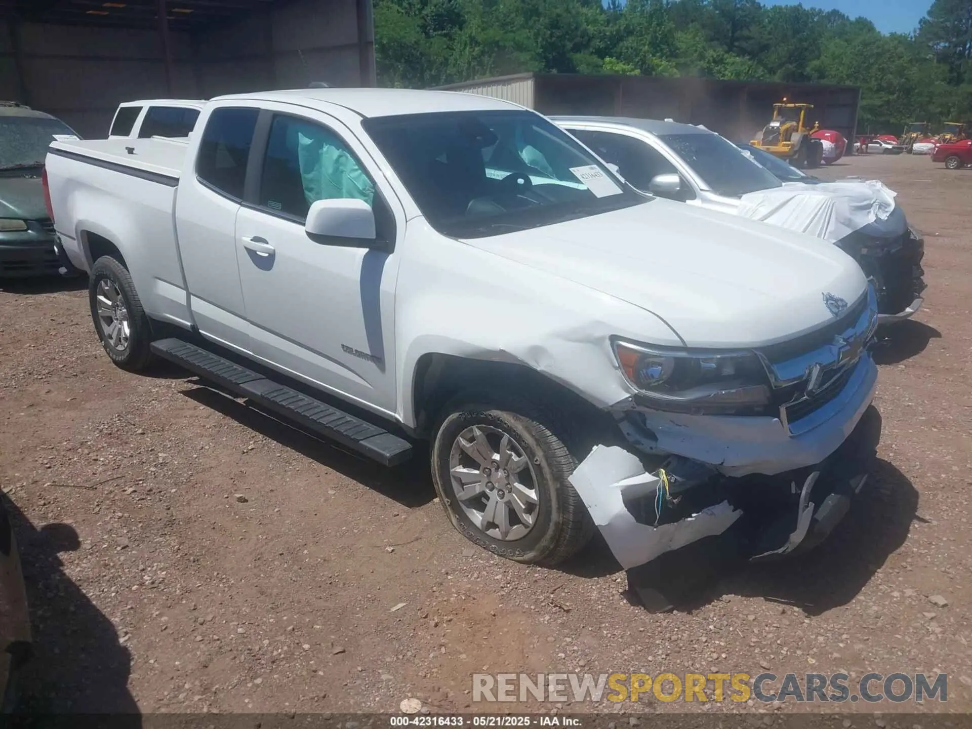 1 Фотография поврежденного автомобиля 1GCHSCEA6L1164528 CHEVROLET COLORADO 2020