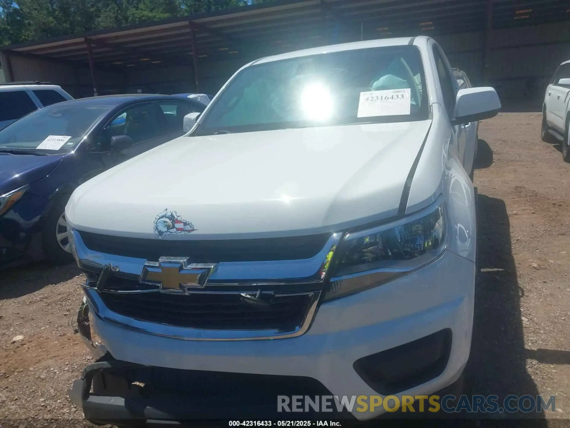 12 Фотография поврежденного автомобиля 1GCHSCEA6L1164528 CHEVROLET COLORADO 2020