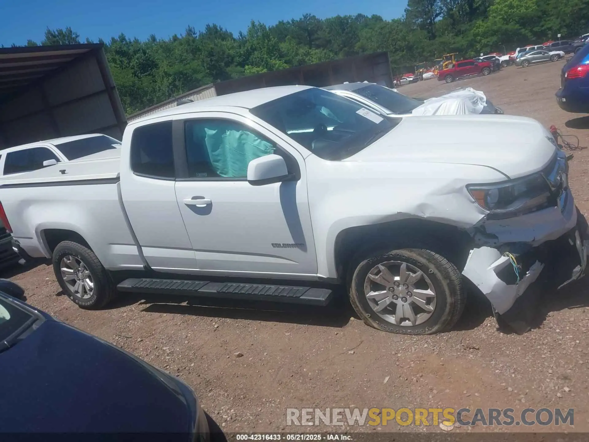 13 Фотография поврежденного автомобиля 1GCHSCEA6L1164528 CHEVROLET COLORADO 2020