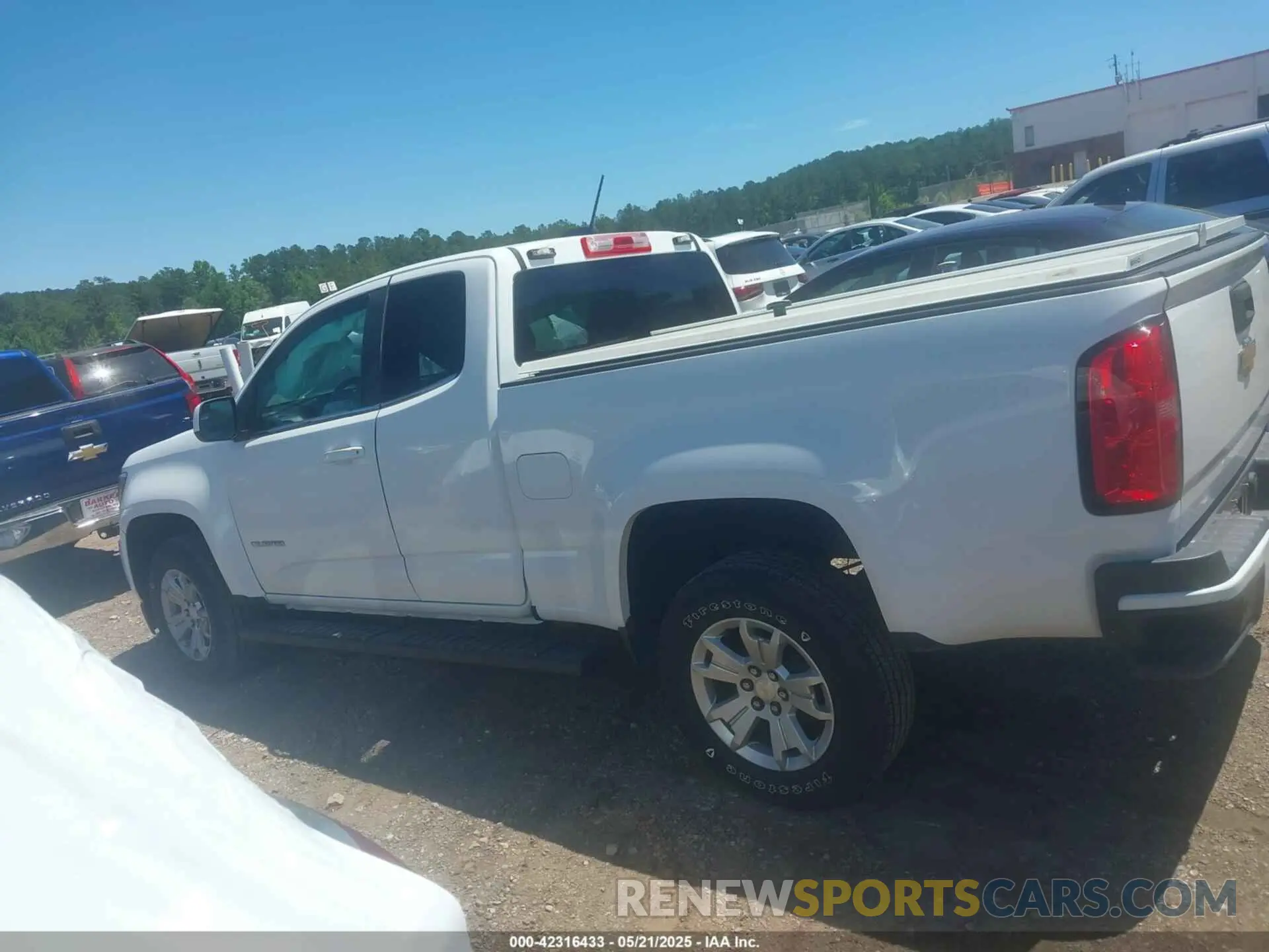 14 Фотография поврежденного автомобиля 1GCHSCEA6L1164528 CHEVROLET COLORADO 2020