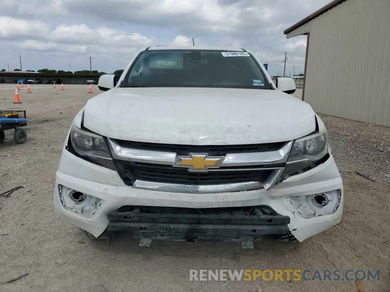 5 Photograph of a damaged car 1GCHSCEA7L1166238 CHEVROLET COLORADO 2020