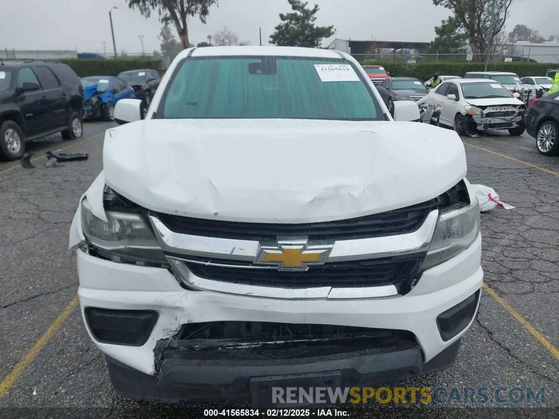 12 Фотография поврежденного автомобиля 1GCHSCEA8L1184036 CHEVROLET COLORADO 2020
