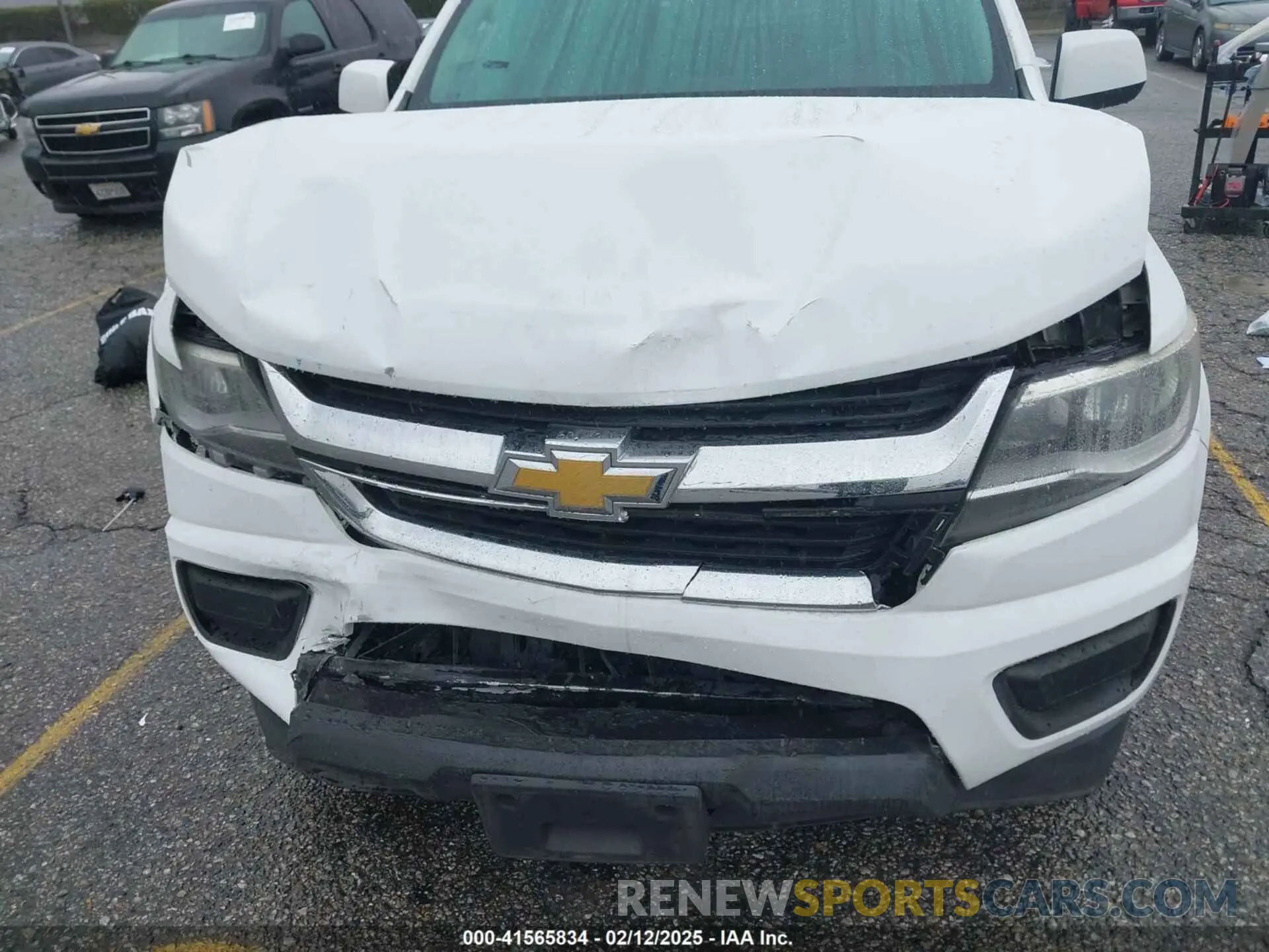 6 Фотография поврежденного автомобиля 1GCHSCEA8L1184036 CHEVROLET COLORADO 2020