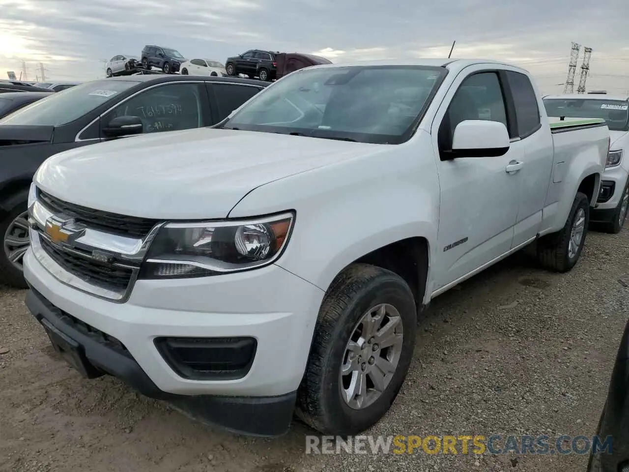 1 Фотография поврежденного автомобиля 1GCHSCEA9L1162269 CHEVROLET COLORADO 2020