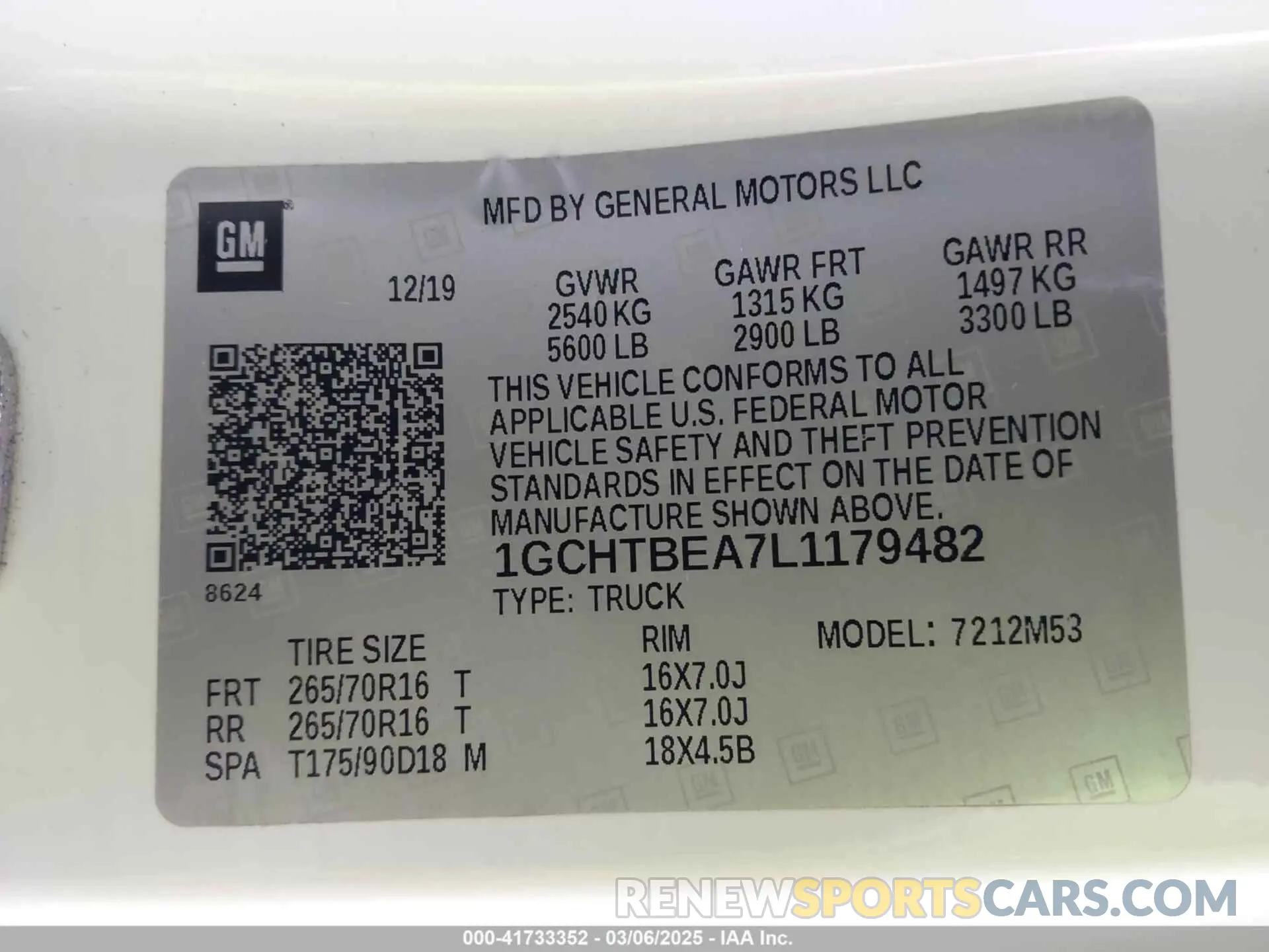 9 Фотография поврежденного автомобиля 1GCHTBEA7L1179482 CHEVROLET COLORADO 2020