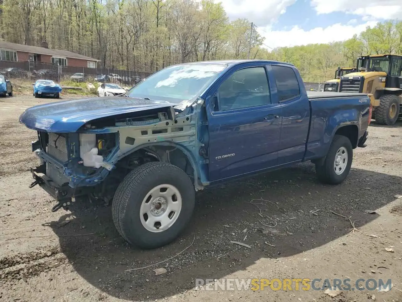 1 Фотография поврежденного автомобиля 1GCHTBEN4L1104709 CHEVROLET COLORADO 2020