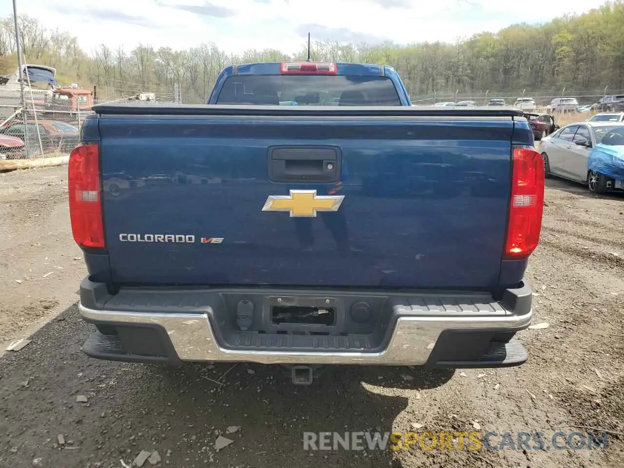 6 Фотография поврежденного автомобиля 1GCHTBEN4L1104709 CHEVROLET COLORADO 2020