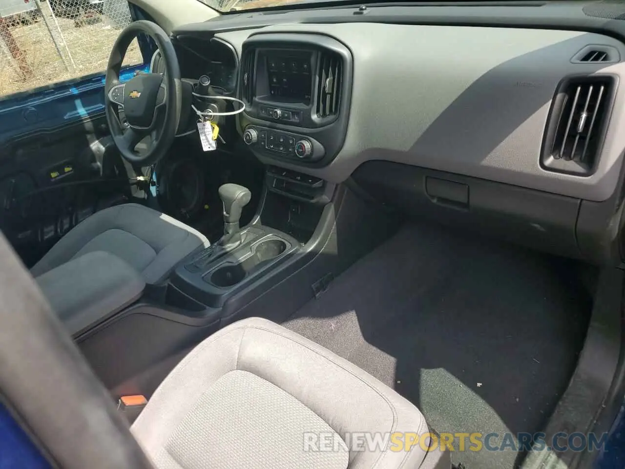 8 Фотография поврежденного автомобиля 1GCHTBEN4L1104709 CHEVROLET COLORADO 2020