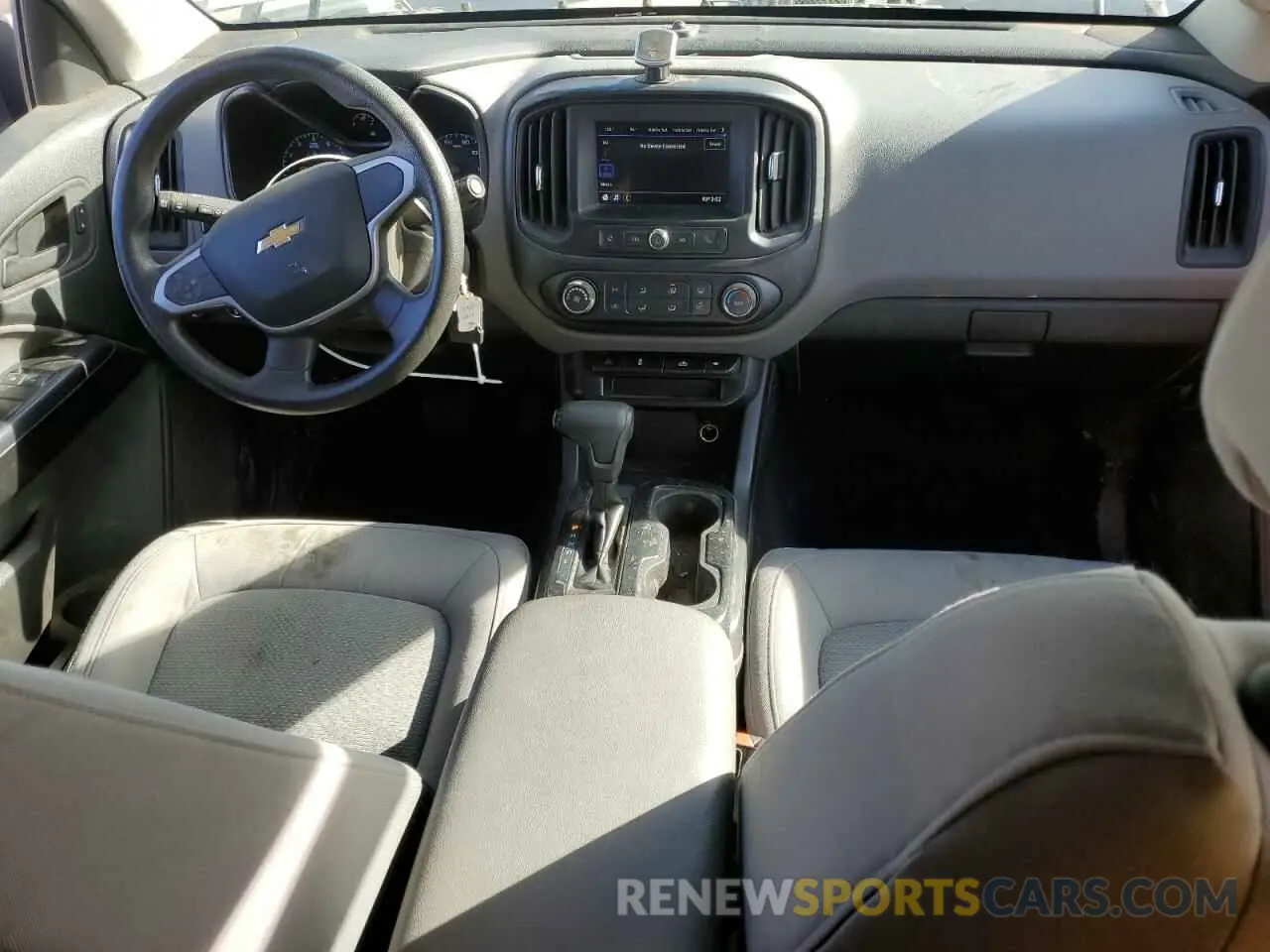 8 Photograph of a damaged car 1GCHTBEN5L1220856 CHEVROLET COLORADO 2020