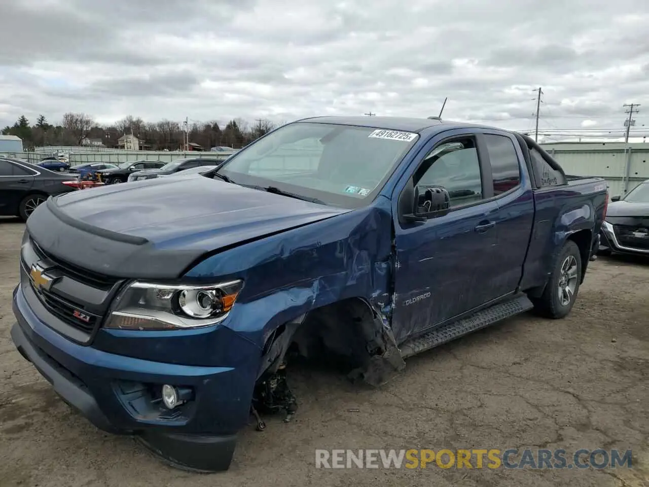 1 Фотография поврежденного автомобиля 1GCHTDEN7L1140874 CHEVROLET COLORADO 2020